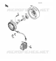 GENERATOR for Kawasaki VN-15SE