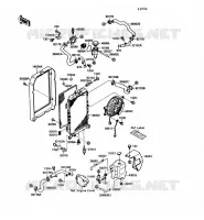 RADIATOR for Kawasaki VN-15SE