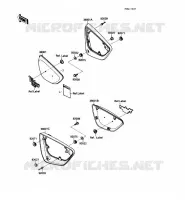 SIDE COWLING for Kawasaki VN-15SE