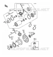STARTER MOTOR for Kawasaki VN-15SE