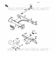 SWINGARM for Kawasaki VN-15SE