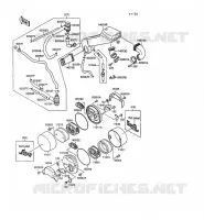 AIR FILTER for Kawasaki VN-15SE