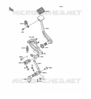 BRAKE PEDAL for Kawasaki VN-15SE