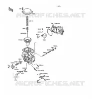 CARBURETOR PARTS for Kawasaki VN-15SE
