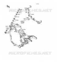 CHASSIS for Kawasaki VN-15SE