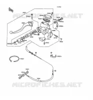 CLUTCH MASTER CYLINDER for Kawasaki VN-15SE