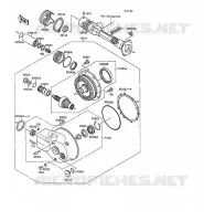 DRIVE SHAFT   FINAL GEAR for Kawasaki VN-15SE