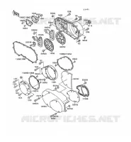 ENGINE COVERS for Kawasaki VN-15SE
