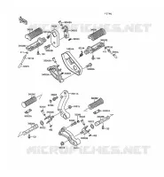 FOOTREST for Kawasaki VN-15SE