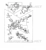 FRONT GEAR for Kawasaki VN-15SE