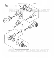 INDICATORS for Kawasaki VN-15SE