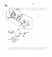 LENS   ZGT00A 009976 for Kawasaki VN-15SE