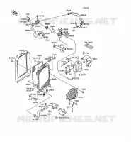 RADIATOR for Kawasaki VN-15SE