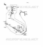 REAR MASTER CYLINDER for Kawasaki VN-15SE