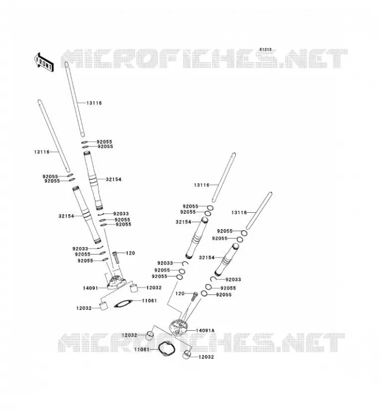 ROD Kawasaki MOTOS 2000 2005 VN2000  VN2000-A2