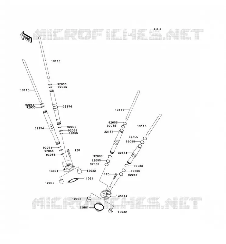 ROD Kawasaki MOTOS 2000 2006 VN2000  VN2000A6F