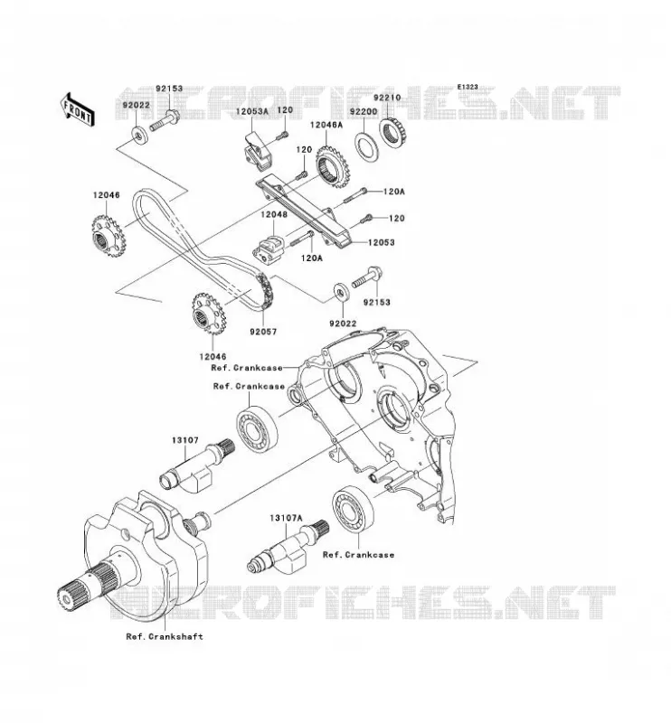 BALANCER Kawasaki MOTOS 2000 2009 VN2000 CLASSIC LT  VN2000J9F