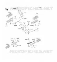 FOOTREST for Kawasaki VN800
