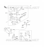 FRONT MASTER CYLINDER for Kawasaki VN800