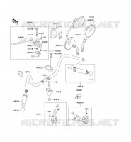 HANDLEBAR for Kawasaki VN800