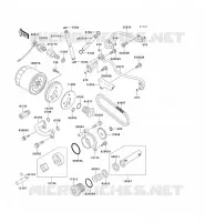 OIL PUMP for Kawasaki VN800