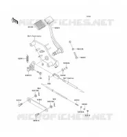 BRAKE PEDAL for Kawasaki VN800 CLASSIC