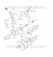 CRANKSHAFT for Kawasaki VN800 CLASSIC