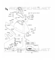 FUEL TANK for Kawasaki VN800 CLASSIC
