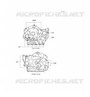 CRANKCASE BOLT for Kawasaki VN800 CLASSIC