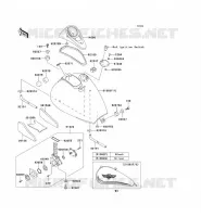 FUEL TANK for Kawasaki VN800 CLASSIC