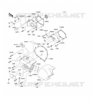 LEFT ENGINE COVER for Kawasaki VN800 CLASSIC