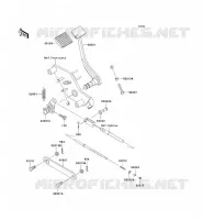 BRAKE PEDAL   TORK LINK for Kawasaki VN800 CLASSIC