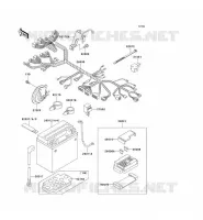 CHASSIS ELECTRICAL EQUIPMENT for Kawasaki VN800 CLASSIC