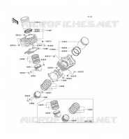 CYLINDER   PISTON  for Kawasaki VN800 CLASSIC