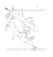 EXHAUST for Kawasaki VN800 CLASSIC