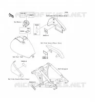LABELS for Kawasaki VN800 CLASSIC