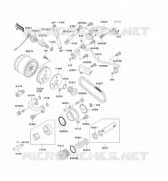 OIL PUMP   OIL FILTER for Kawasaki VN800 CLASSIC