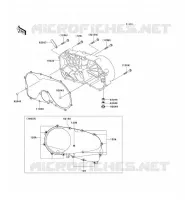 RIGHT ENGINE COVER(S) for Kawasaki VN800 CLASSIC