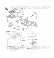 CHASSIS ELECTRICAL EQUIPMENT for Kawasaki VN800 CLASSIC