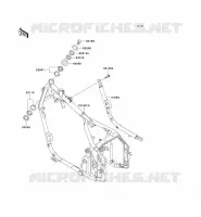CHASSIS for Kawasaki VN800 CLASSIC