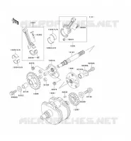 CRANKSHAFT for Kawasaki VN800 CLASSIC