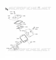 CYLINDER HEAD COVER for Kawasaki VN800 CLASSIC