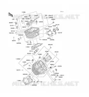 CYLINDER HEAD for Kawasaki VN800 CLASSIC