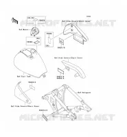 LABELS for Kawasaki VN800 CLASSIC