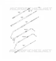 CABLES for Kawasaki VN800 CLASSIC