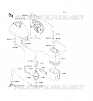 FUEL EVAPORATION SYSTEM(CA) for Kawasaki VN800 CLASSIC