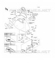 FUEL TANK for Kawasaki VN800 CLASSIC