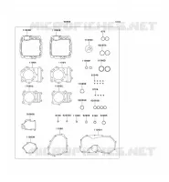 GASKET SET for Kawasaki VN800 CLASSIC