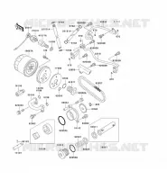 OIL PUMP   OIL FILTER for Kawasaki VN800 CLASSIC