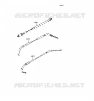 CABLES for Kawasaki GPZ550